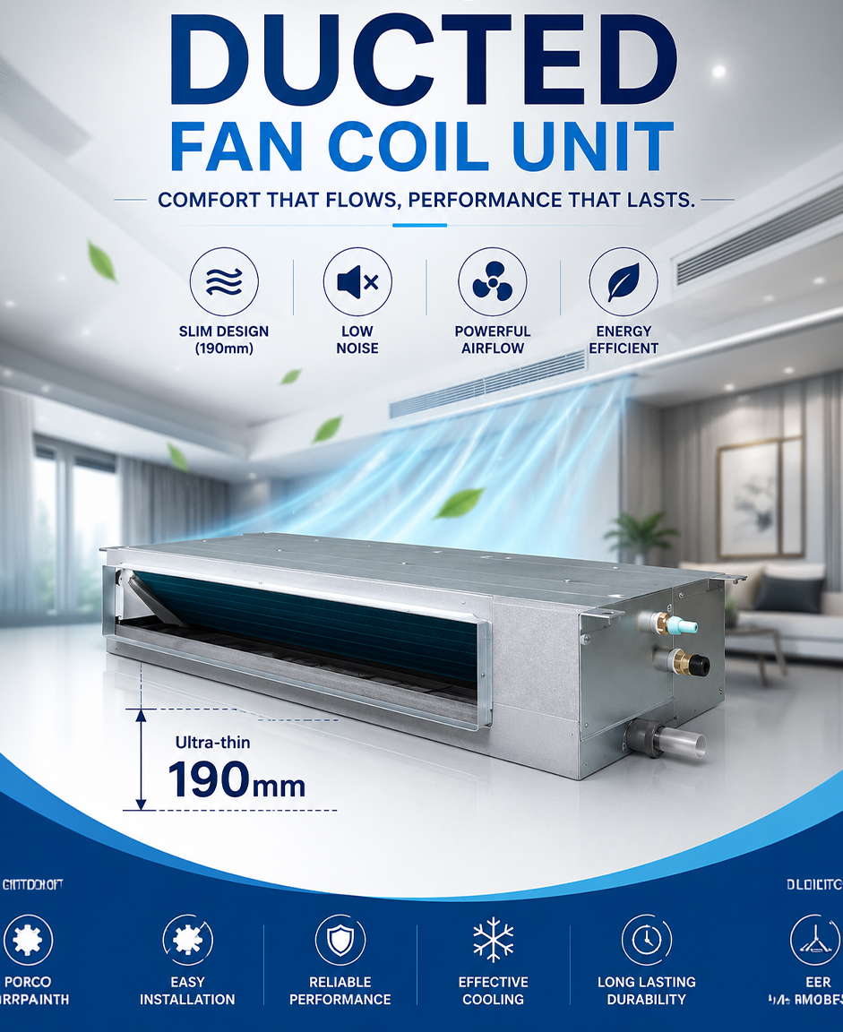 EUROKLIMAT PRODUCTS 9 Ducted Fan Coil Unit