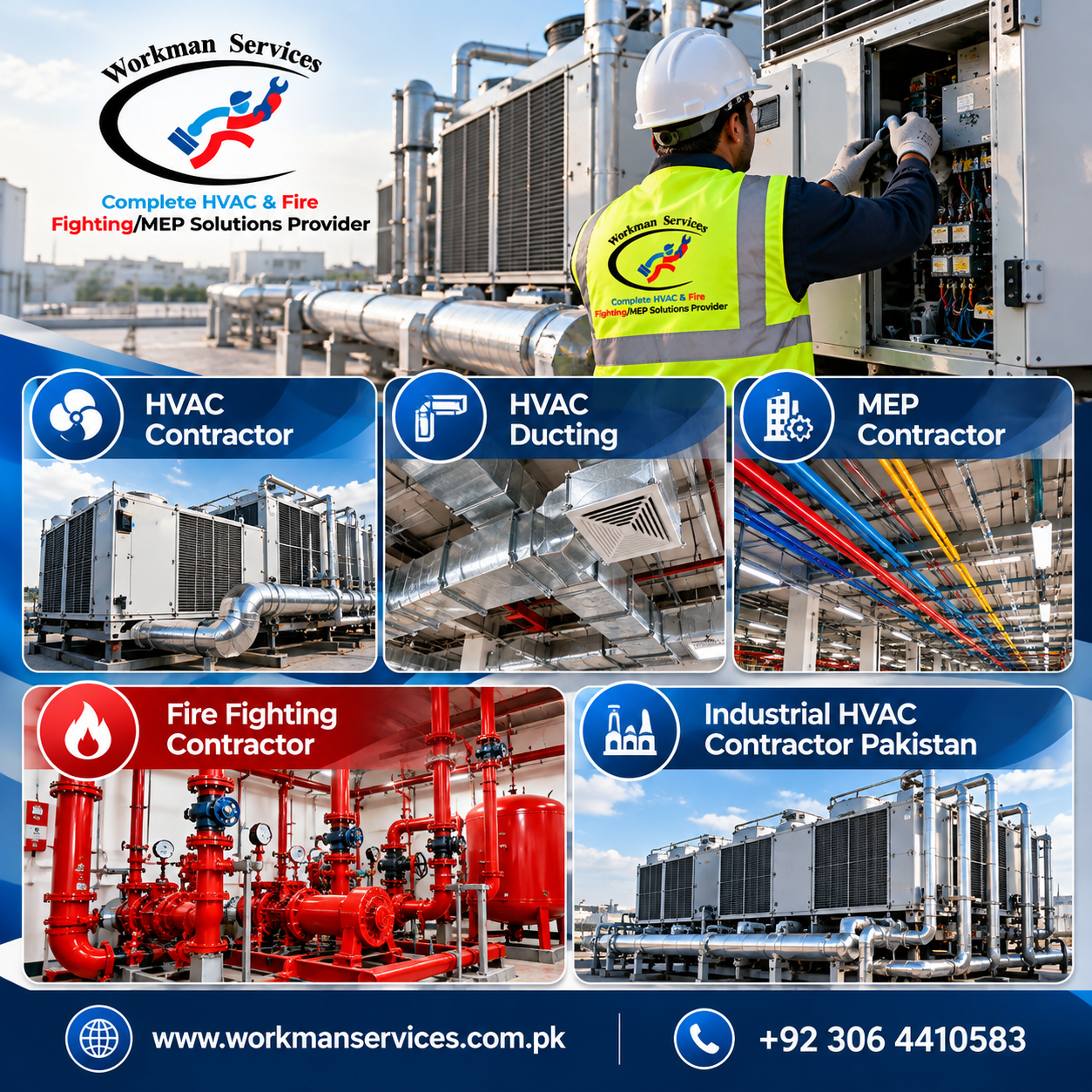 HVAC Contractor Lahore: Your Complete Guide to Cool, Safe, and Efficient Buildings 1 HVAC Contractor Lahore HVAC Ducting Lahore MEP Contractor Lahore Fire Fighting Contractor Lahore Industrial HVAC Contractor Pakistan