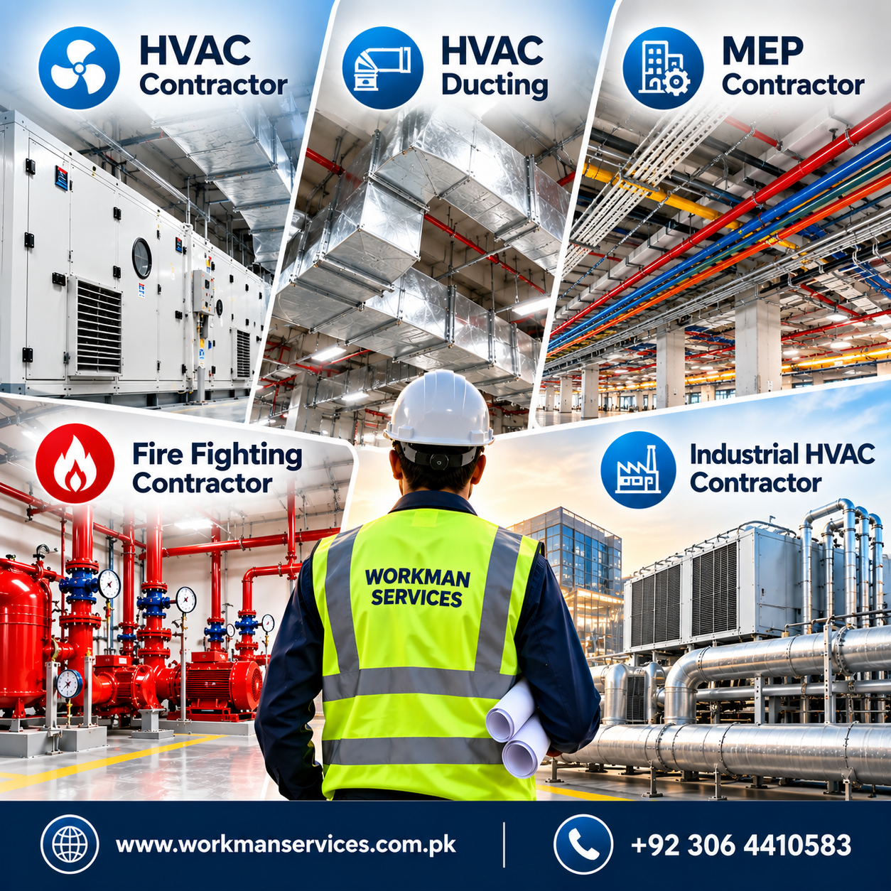 
HVAC Contractor LahoreHVAC Ducting LahoreMEP Contractor LahoreFire Fighting Contractor LahoreIndustrial HVAC Contractor Pakistan
